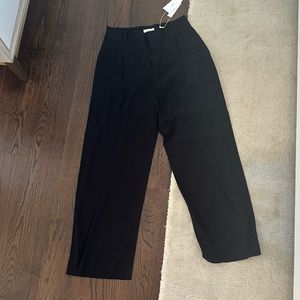 Vince New With Tag High Waist Pleated Trouser